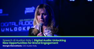 Digital Audio Unlocked 2025. Georgia Giannattasio, CEO Audion Italy