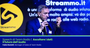 Digital Audio Unlocked 2025 Fabio Rastelli, Manager of Sales di Team Radio